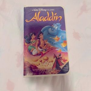 Disney Aladdin collectible video tape